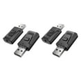 thumbnail image 2 of Maytalsory Audio Transmitter Receiver USB Bluetooth-compatible 5.0 Adapter with 3.5mm for Jack Plug And Play Computer Car Headphones No.1 2Set, 2 of 6