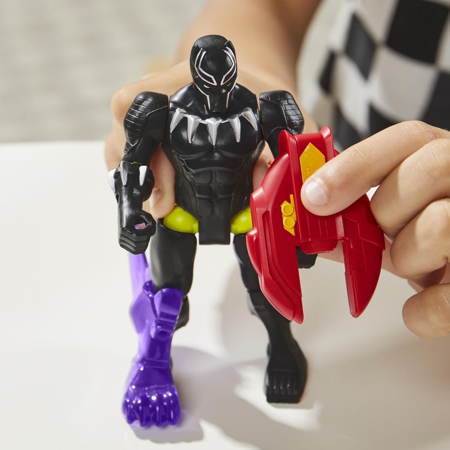 MixMashers Marvel Black Panther Avengers Mix-And-Match Action Figure & Accessories