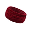 thumbnail image 1 of DPTALR Autumn And Winter Pure Color Wool Knitted Hair Band Sports Headband, 1 of 1