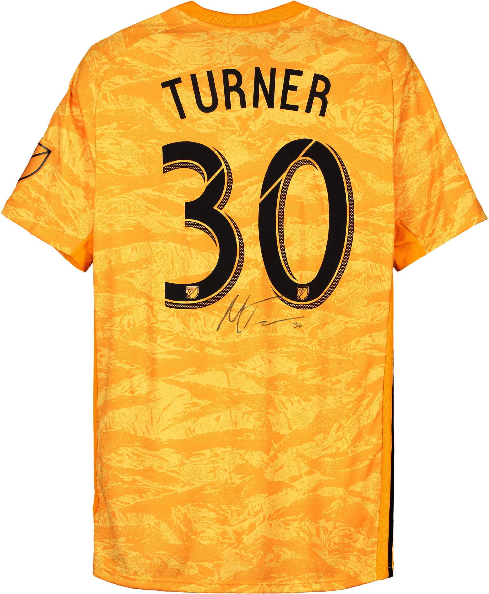 Matt Turner New England Revolution Autographed Match-Used #30 Yellow