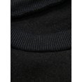thumbnail image 4 of Sudaderas casuales para mujer Pullover Tops Camisas de manga larga XBTCLXEBCO T M,Negro, 4 of 6