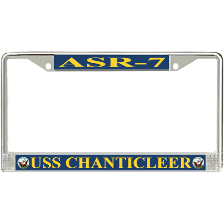 USS Chanticleer ASR-7 License Plate Frame