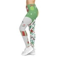 thumbnail image 6 of Women's Casual Leggings Meowy Xmas Christmas Leggings, 6 of 6