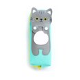 thumbnail image 1 of justharion Canvas Cat Pattern Students Stationery Pen Pencil Bag Zipper Pouch Box Case, 1 of 6