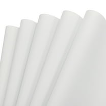 EVA Foam Sheets White 19.7 Inch x 35.4 Inch 1mm Thick Crafts Foam Pack of 5