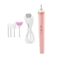 thumbnail image 4 of NFTIGB Professional Rechargeable Electric Nail Drill Pen Machine Portable Nail Grinding Polisher with Light, 2 Speeds, Forward & Reverse Rotation, USB Cord, For Acrylic Gel Nails Home Salon, 4 of 9
