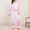 #Light Pink, variant on FUNUONY Valentine's Day Silk Pajamas for Women 2 Pcs Cute Heart Print Satin Pajama Set Feather Trim Long Sleeve Button Up Striped Pj Lounge Sets,Patchwork Sleep Lounge Set