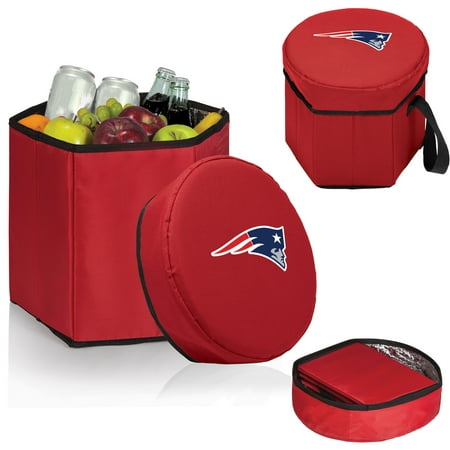 New England Patriots 12 Quart Bongo Cooler - Red - No