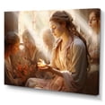 thumbnail image 2 of Designart "Folk Religion Miracles Beauty " Spiritual Canvas Art Print, 2 of 5