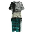 thumbnail image 3 of Abstract Art 1 Loose Pocket Dress women"s elegant loose dresses Evening dresses, 3 of 6