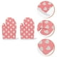 thumbnail image 3 of GOOHOCHY 2pcs Mitts para el horno para niños Mitts resistentes a la cocina Guantes de horno de microondas, 3 of 7