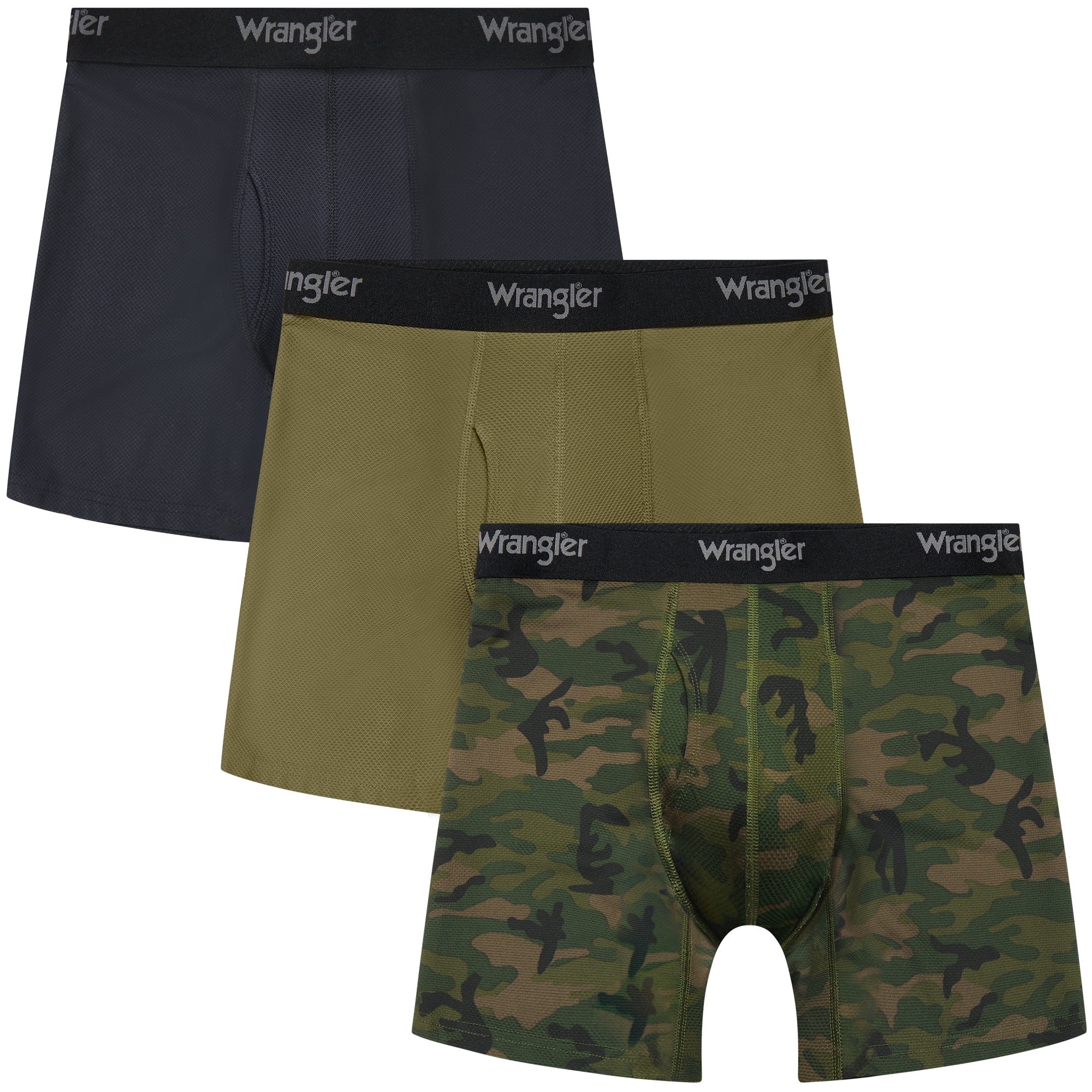 Wrangler Moisture Wicking Cotton Stretch Mens Boxer Brief at Tractor Supply  Co.