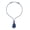 blue, variant on Portable Mini Neck Pulse Massager Pendant, Cordless Travel Relaxation Tool with Constant Heat, 6 Modes Wearable EMS Stimulator for On-the-Go Comfort, Compact Wellness Gift