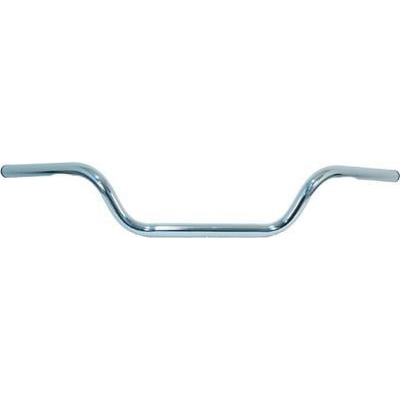 Emgo 07-12512 1in. Street High Buckhorn Handlebar - Chrome