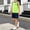 Green, variant on Amidoa Girls Summer Outfits 2 Piece Short Sleeve T Shirt Solid Color Cute Top and Casual Shorts Kids Clothing Sets,Gray Size 8
