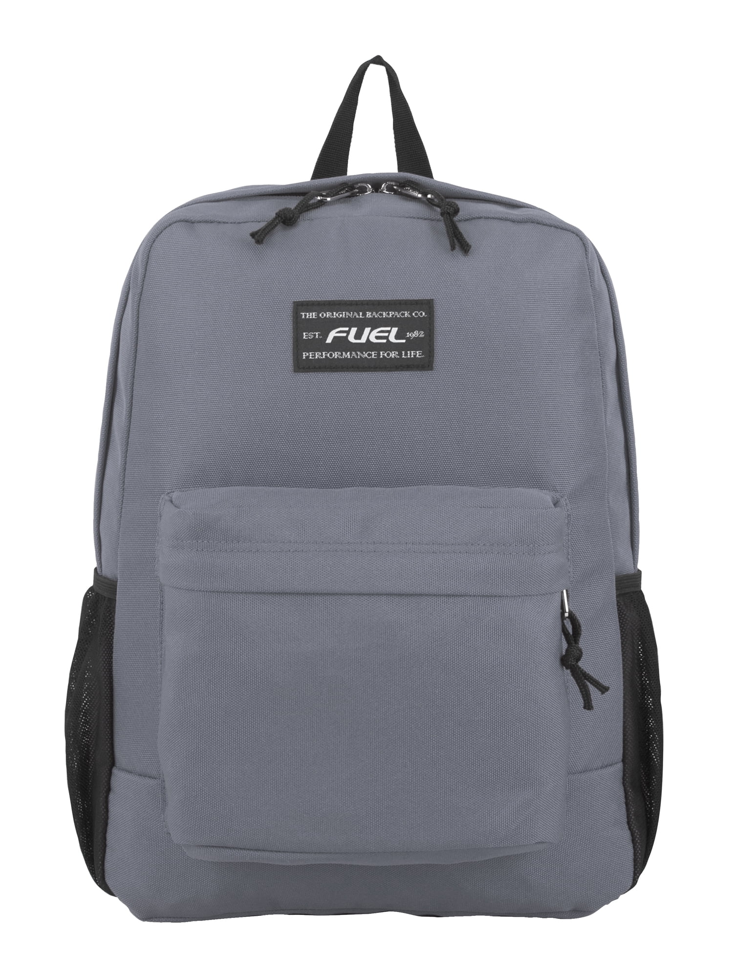 Fuel Unisex Legacy Everyday Classic Backpack, Gray