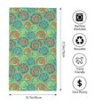thumbnail image 2 of Balery Colourful Tie Dye Toalla de Microfibra Premium con Estampado – 27.5x16 pulgadas, Alta Absorción, Suave y Aterciopelada, Secado Rápido, 2 of 6