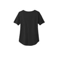 thumbnail image 4 of MERCER+METTLE Women's Stretch Jersey Relaxed Scoop | Soft & Lightweight T-Shirt for Women, Elevated Basic Tee for Work - Deep Black M, 4 of 4
