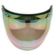 thumbnail image 2 of Visera para Casco Motocicleta 3 Botones Homologado Universal Sunnimix Resistente al Desgaste Multicolor Visera del casco de la motocicleta, 2 of 8