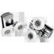 thumbnail image 4 of Rodillos para mampara de ducha de aleación de zinc de alta resistencia, ruedas para mampara de ducha de altura ajustable, funcionamiento suave y silencioso para puertas corredizas de vidrio para, 4 of 5