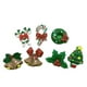 thumbnail image 5 of 2x Resina Cabujones Adornos navideños Mini manualidades navideñas Decoraciones de resina para bricolaje Adornos para álbumes de recortes Joy perfecl Cabujón de espalda plana, 5 of 8