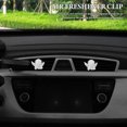thumbnail image 1 of OUNONA cute car fresheners Car Air Freshener Diffuser White Resin Air Freshening Car Use 1Pack, 1 of 8
