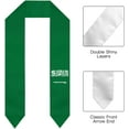 thumbnail image 2 of DABOYOZHZH Saudi Arabia Flag Graduation Shawl Sash Stole Wraps Scraf For International Study Pride Women Men, 2 of 6