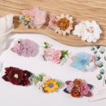 thumbnail image 4 of Accesorios para el cabello para niños - 3 flores, accesorios para el cabello para niños, pequeños accesorios para el cabello para bebés, niñas, niños y mujeres, 4 of 5