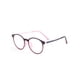 thumbnail image 2 of Jumpingount Montura para gafas de lectura, monturas para gafas flexibles, montura redonda antideslizante, soporte integrado para la nariz, rosa y Type2 NO2, 2 of 6