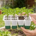 thumbnail image 4 of Lttoisl Lot de 5 Plateaux de Démarrage de Semis en Silicone, Kit de Propagation de Semis Réutilisable à 60 Cellules avec Drainage, Plateau de Germination de Plantes d'Intérieur pour Légumes, Fleurs, Herbes, 4 of 8