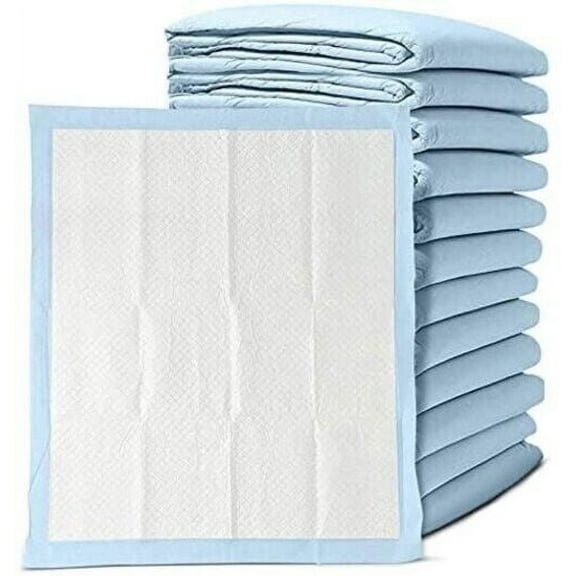 100 Disposable Puppy Training Underpads 23x24 Large Quilted Bed Pads Pee Pads