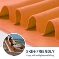 thumbnail image 6 of PiccoCasa Microfiber fast-drying Sand Free Beach Travel Towel 30"x60" Orange, 6 of 7