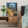 thumbnail image 5 of Yosemite Half Dome Mountain Trail Canvas Print/Wall ArtPerfect for Living RoomOfficeBathroomand Hallway Decoration., 5 of 8