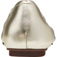 thumbnail image 4 of Women's Vionic Caroll Ballet Flat Champagne Metallic Leather 7 W, 4 of 5