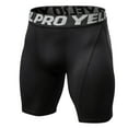 thumbnail image 2 of Shorts Pack de 3 pantalones cortos de compresión para hombre, ropa interior de entrenamiento activo YEL Shorts, 2 of 7