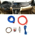 thumbnail image 3 of Car Speaker Wire Kit,Car 10GA Power Amplifier Power Amplifier Cable Kit Car Subwoofer Cable Kit Unparalleled Experience, 3 of 10