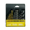 thumbnail image 1 of 16pcs Multi Drill Bit Set Point Steel Bits All In A Tray Case Coated Drill Bit Set Ideal Drilling In Wood Cast Iron, 1 of 4
