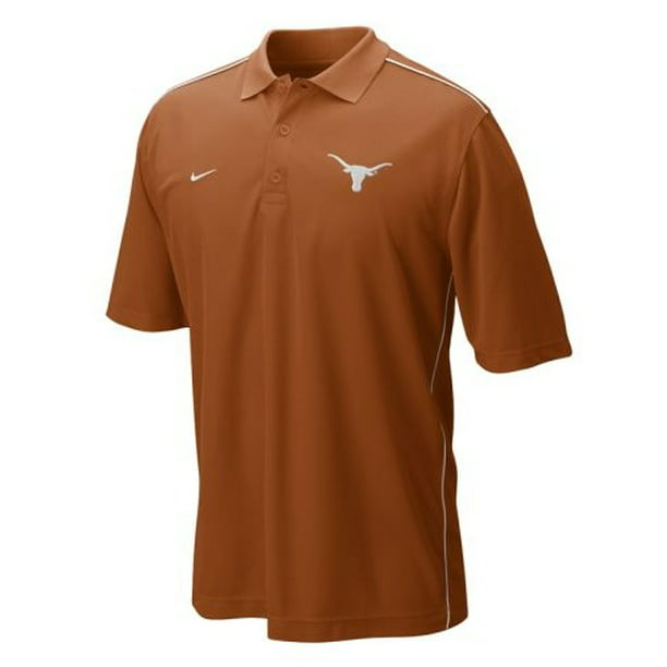Vier Omhoog gaan slachtoffers Nike Texas Longhorns Dri-fit Core Polo Shirt - Walmart.com