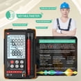 thumbnail image 4 of Graflsoa ANENG Q60S Voice-Controlled Digital Multimeter with LCD Backlight, Non-Contact Voltage Detection, and Flashlight Function - Orange, 4 of 6