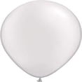 thumbnail image 1 of Globos de látex Qualatex Pioneer 40 cm blancos, paquete de 50, 1 of 1