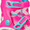 Pink, variant on Roller Derby Girl's 2N1 Roller and Inline Skates Size 3-6 Gingham