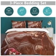 thumbnail image 5 of Rhea Ripley 3-Piece Comforter Set for Bedroom, Rhea Ripley Bedding Set for Kids Adults, Soft Microfiber Duvet Cover Set with Zipper Closure, 1 Duvet Cover + 2 Pillow Covers, 5 of 8