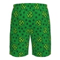 thumbnail image 6 of Kdxio St Patrick's Day5 Pattern Mens Casual Shorts - Drawstring Summer Beach Sports Shorts for Men, 6 of 9