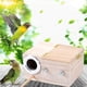 thumbnail image 4 of Wooden Small Bird Breeding Box Nesting Budgie House Parrots Cage For, 4 of 5