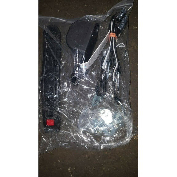 KALMAR SEAT BELT ASSM W/ TETHER - BLACK W/ HARDWARE 90000305