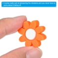 thumbnail image 4 of Uxcell Tennis Racket Vibration Dampener, 10 Pack Racquet Shock Absorber, Orange, 4 of 6