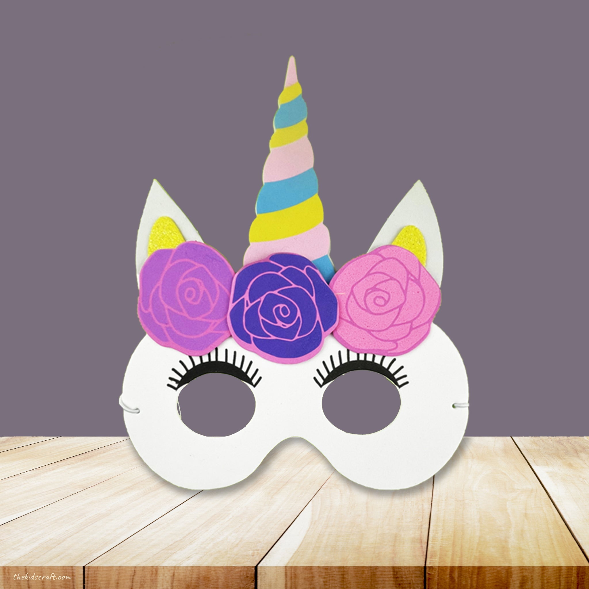 The Kids Craft, The Magical Unicorn DIY Crafts Box for Kids (4 Crafts), Ages: 3 to 9 Years old