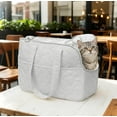 thumbnail image 3 of Lightweight Travel Tote Shoulder Strap For Cats And Small Dogs With Breathable Mesh Window Secure Comfortable Outdoor Backpack Alternative, 3 of 4
