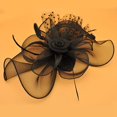 thumbnail image 4 of Mesh Fascinator Chapeau Cheveux Clip Design Fleur Fascinator Chapeau Thé Partie Chapeaux, 4 of 10