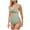 Green, variant on Swim Suit for Pregnant Women Seamless Maternity One Piece Swimsuit One Size Fits Bathing Suit Ribbed U-Shaped Back Pregnancy Swimwear Green,M
